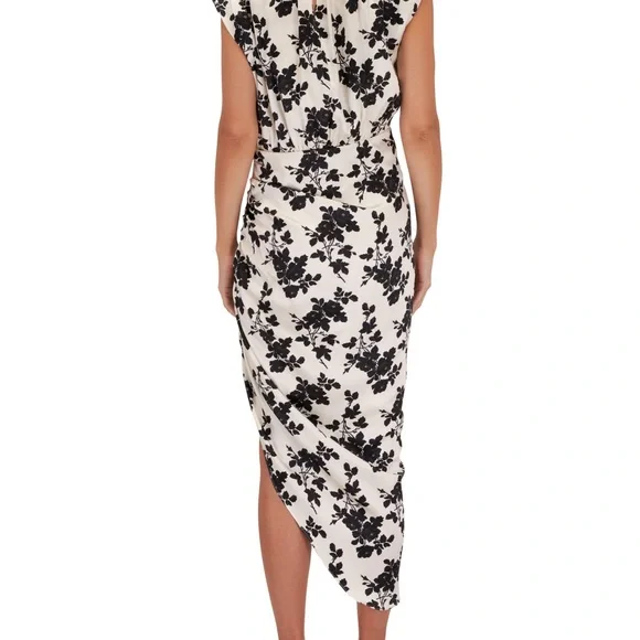 Veronica Beard Black and White Asymmetrical Dress Kendall NWT Veronica Beard Black and White Asymmetrical Dress Kendall NWT